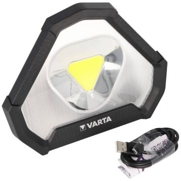 Varta 18647101401 - LED Kaasaskantav taskulamp WORK FLEX LED/12W/5V 5200mAh IP54