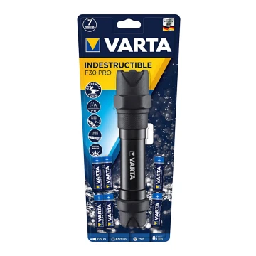 Varta 18714101421 - LED Taskulamp INDESTRUCTIBLE LED/6W/6xAA