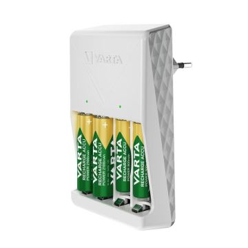 Varta 57657101451 - Akulaadija 4xAA/AAA 2100mAh 230V