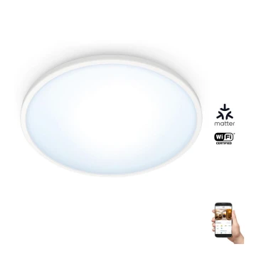 WiZ - LED Hämardatav laevalgusti SUPERSLIM LED/14W/230V 2700-6500K Wi-Fi valge