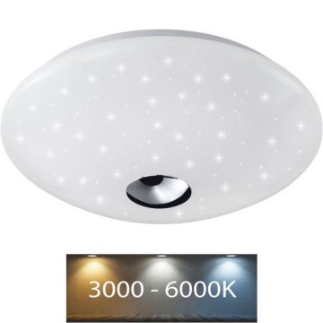 Wofi 9315.01.06.6320 - LED Laevalgusti FOCUS LED/15W/230V 3000/4200/6500K d. 32 cm