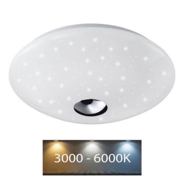 Wofi 9315.01.06.6385 - LED Laevalgusti FOCUS LED/20W/230V 3000/4200/6500K d. 38,5 cm