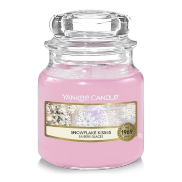 Yankee Candle - Lõhnaküünal SNOWFLAKE KISSES väike 104g 20-30 tundi