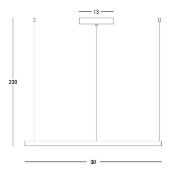 Zambelis 23034 - LED Hämardatav lühter LED/45W/230V 3000K d. 90 cm kuldne