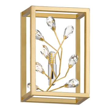 Zuma Line - Kristallist seinavalgusti 1xG9/33W/230V kuldne