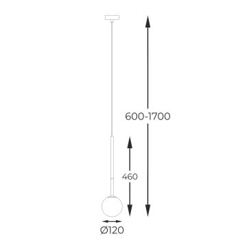 Zuma Line - Lühter 1xG9/4W/230V kuldne