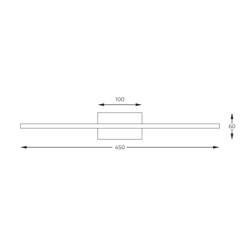 Zuma Line - LED Pildivalgusti LED/10W/230V 45 cm kuldne