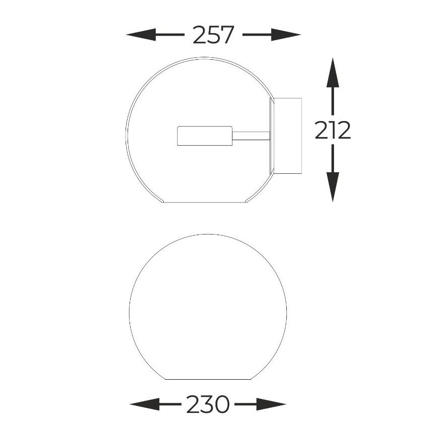 Zuma Line - LED Seinavalgusti LED/5W/230V kuldne